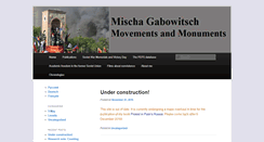 Desktop Screenshot of gabowitsch.net